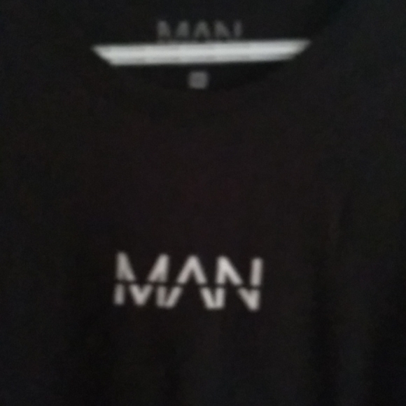 Boohoo Original MAN Long Sleeve Curve Shirt Black Size XL - Picture 9 of 13